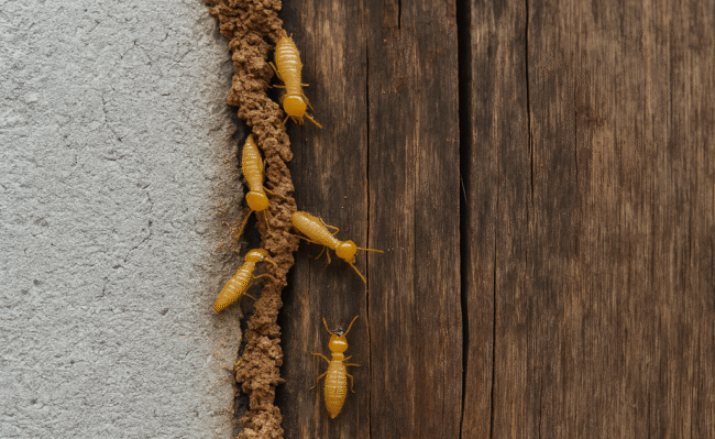 concrete reduce pests